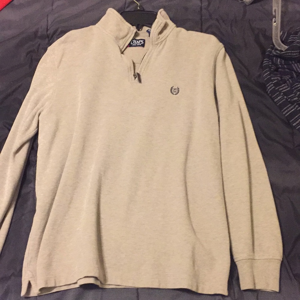 Chaps tan sweater